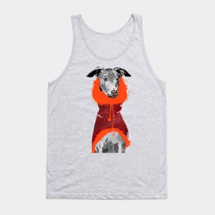 Dog in Popon 4 Tank Top